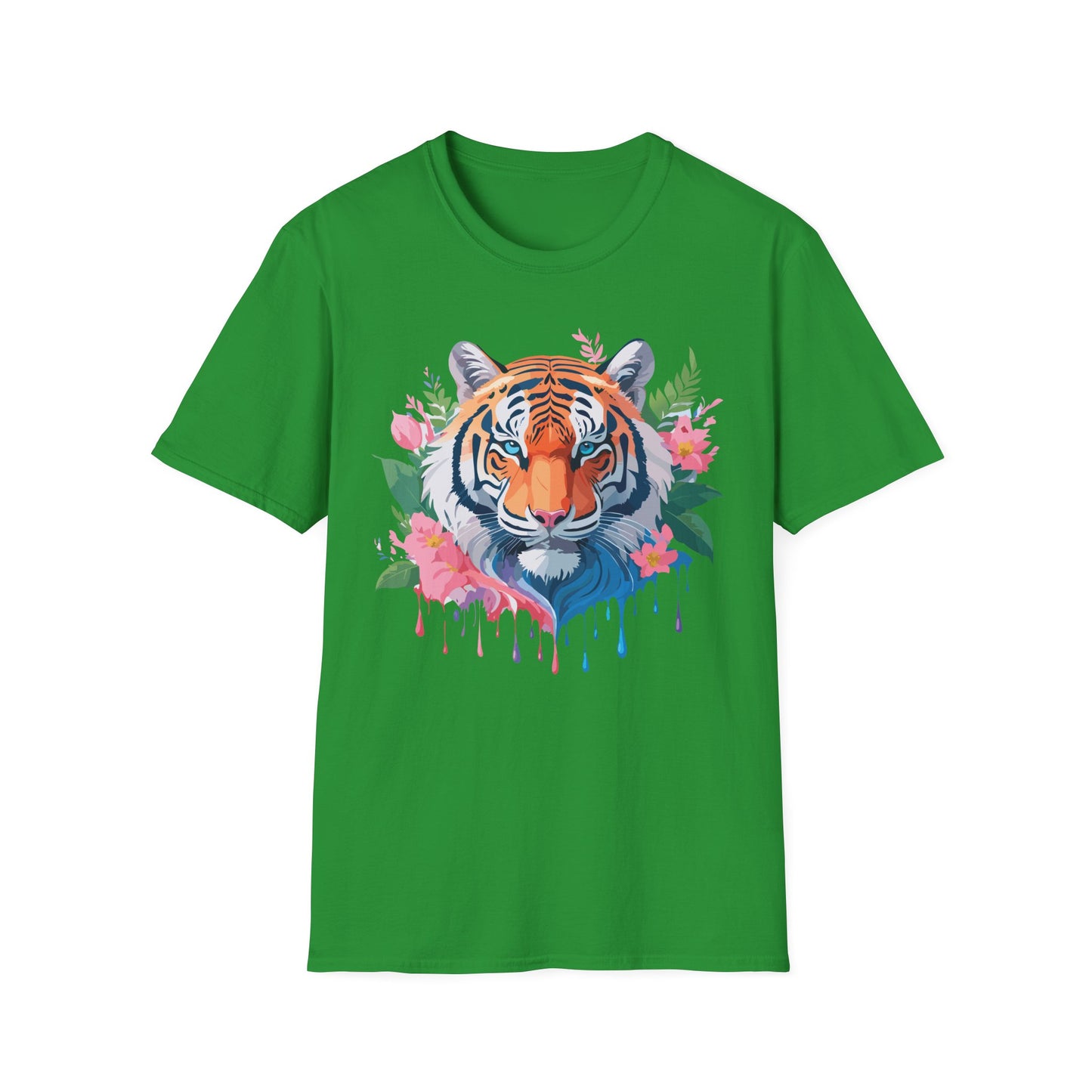 Tiger Shirt, Shirt with Tiger, Animal Tee, Shirt with Animals