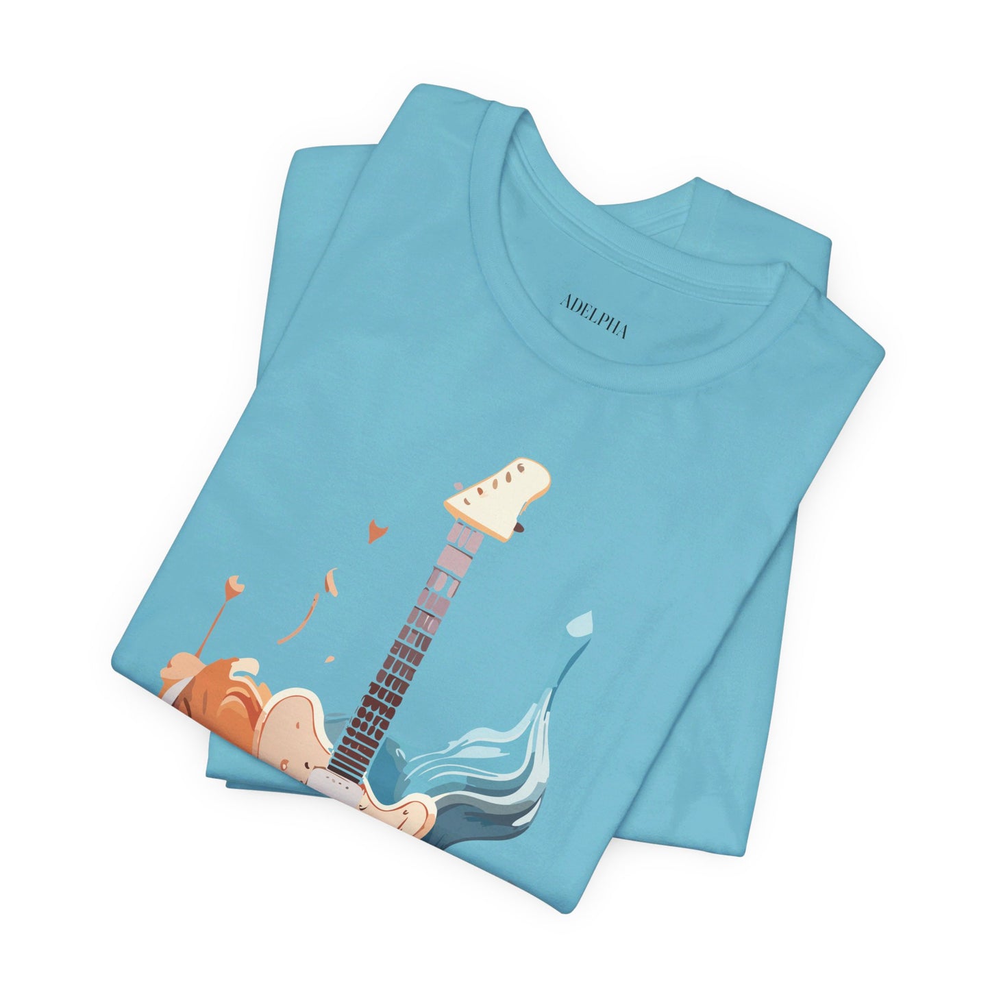 T-shirt en coton naturel - Collection Musique