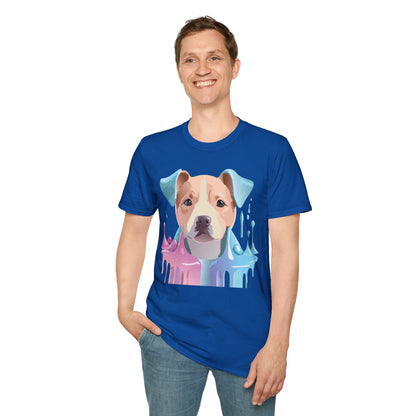 Dog Shirt Unisex Animal Tee Softstyle Gildan 64000 Cotton Tee