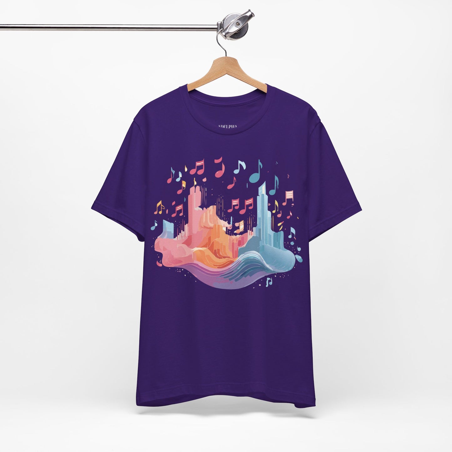 Natural Cotton Tee Shirt - Music Collection