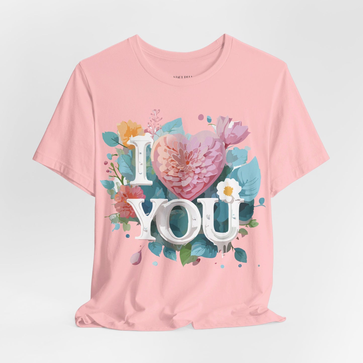 Natural Cotton Tee Shirt - Love story Collection