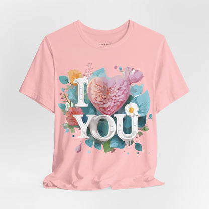 Natural Cotton Tee Shirt - Love story Collection Printify
