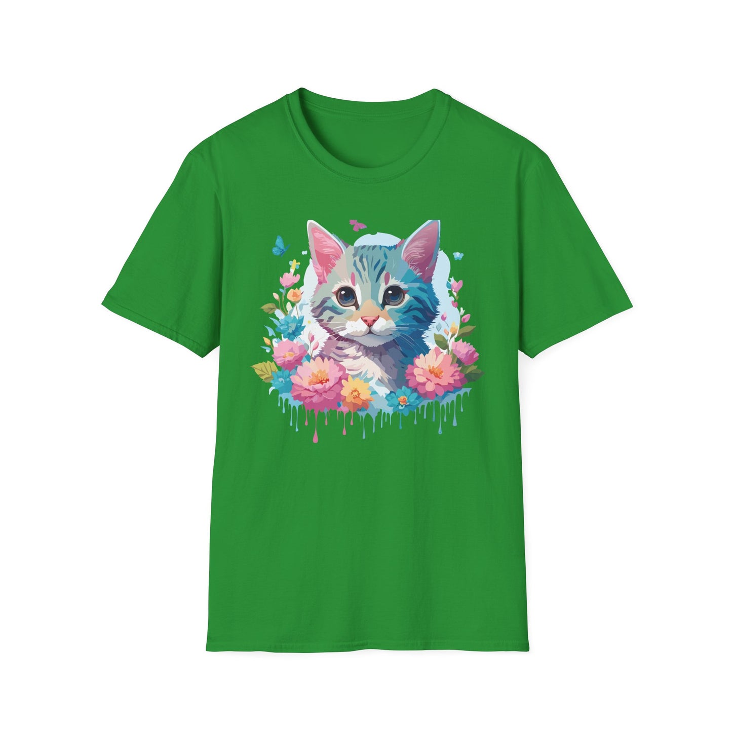 Cat Shirt, Shirt with Cat, Cats Tee, Kitten Tee