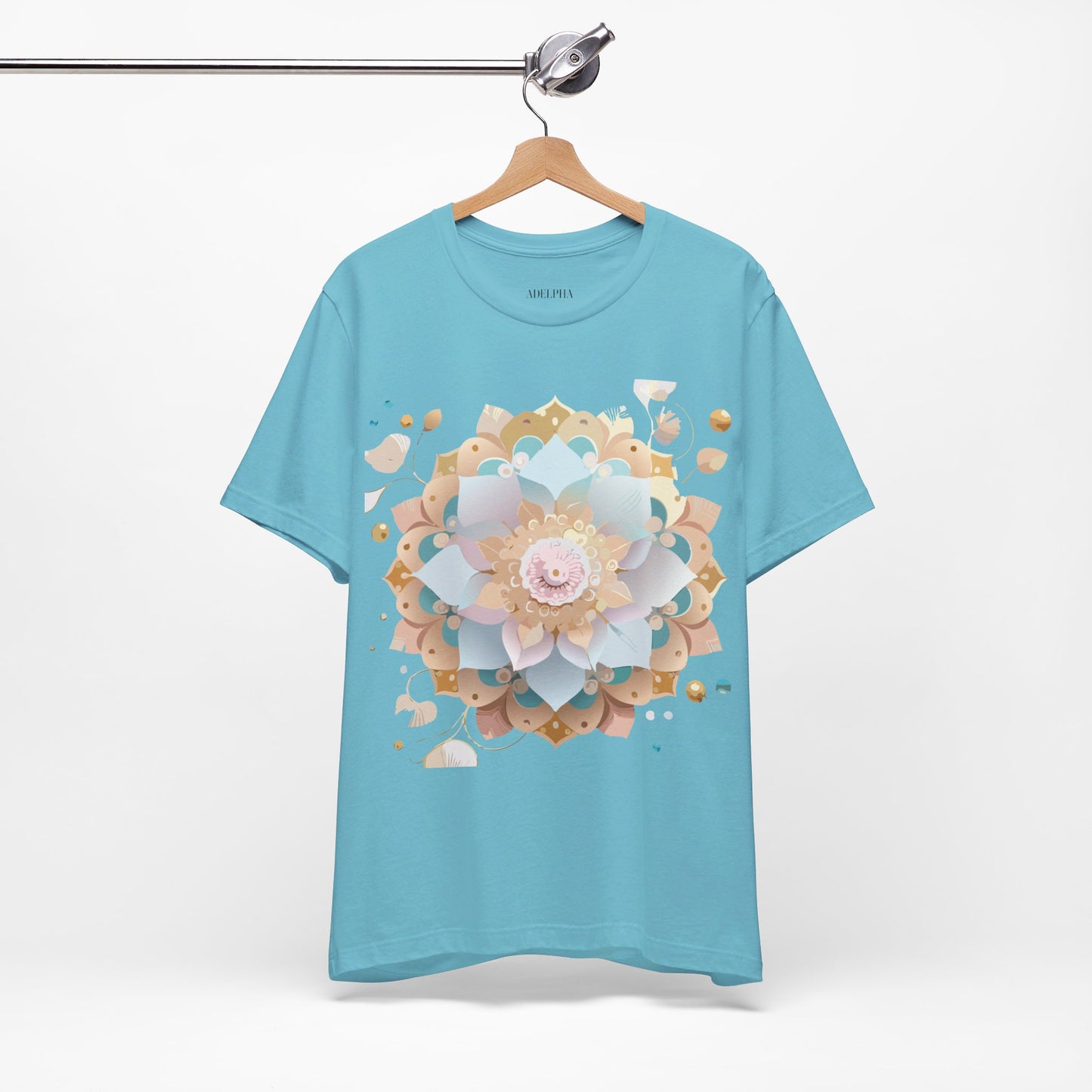 T-Shirt aus natürlicher Baumwolle – Medallion-Kollektion