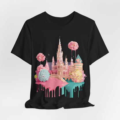 Natural Cotton Tee Shirt - Beautiful Places Collection - Vienna Printify