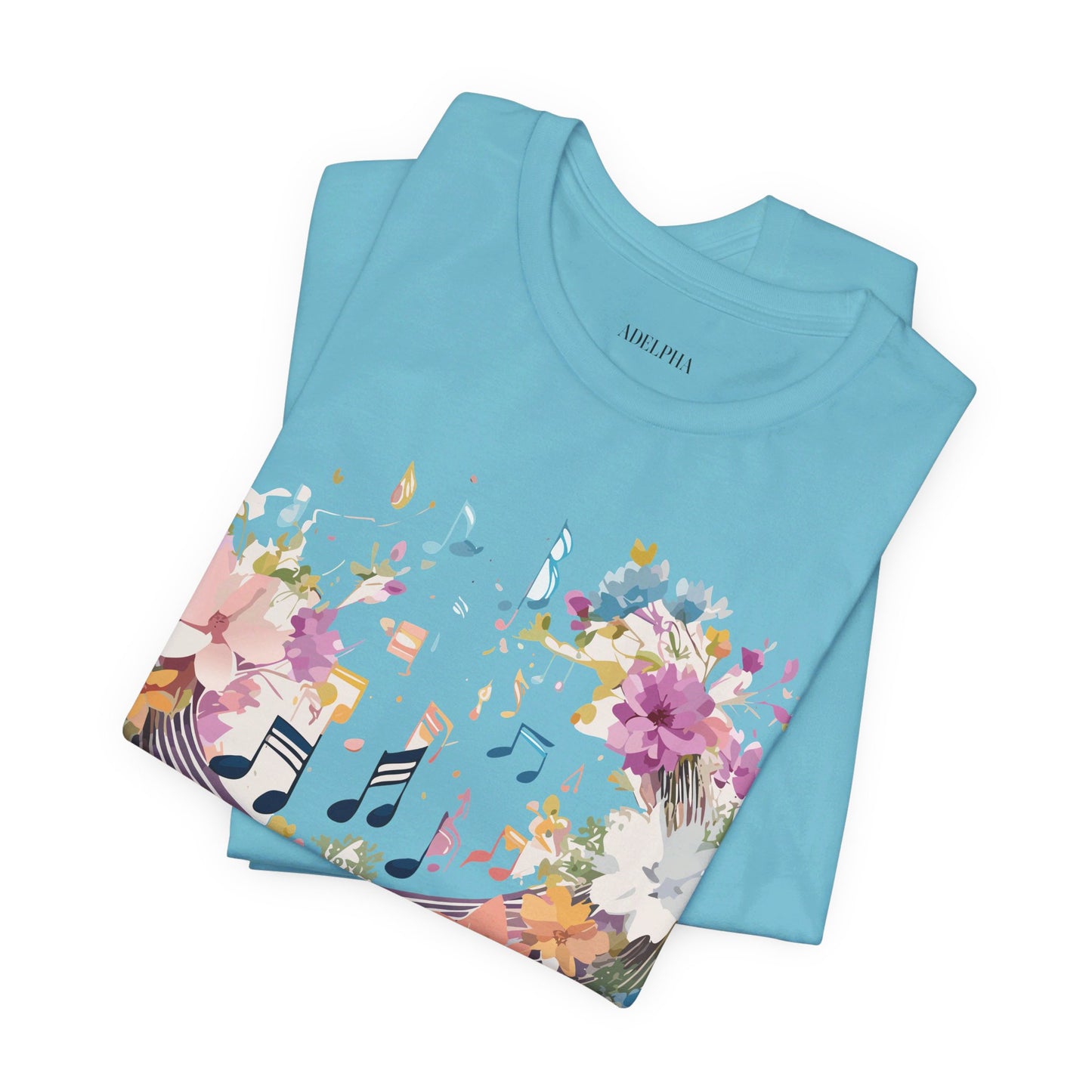 Natural Cotton Tee Shirt - Music collection