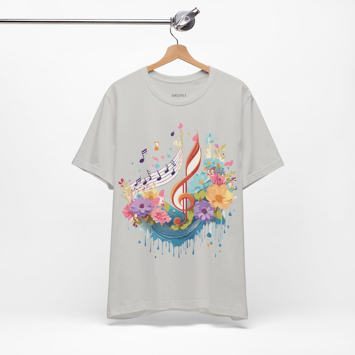 T-shirt en coton naturel - Collection Musique