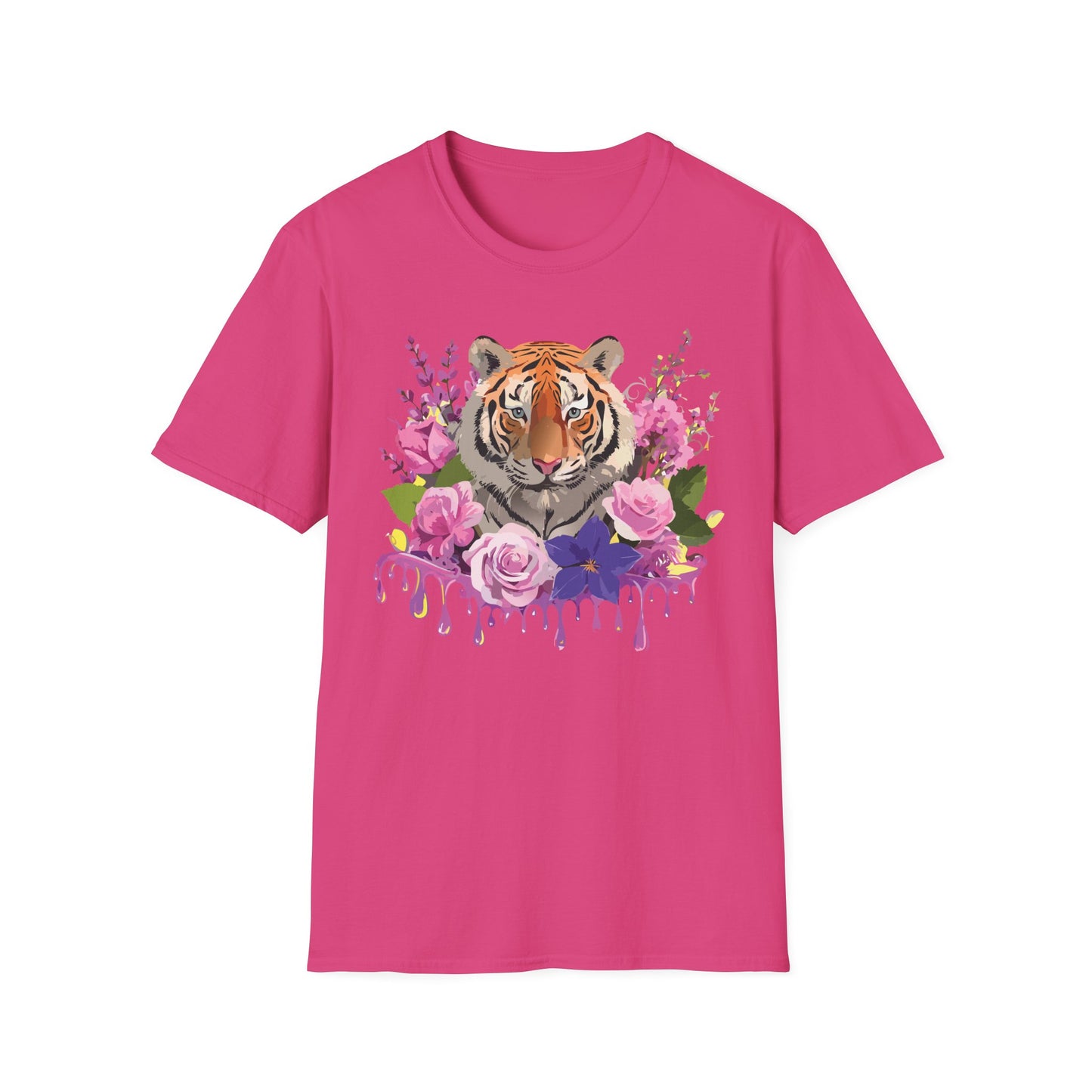 Tiger Shirt, Shirt with Tiger, Animal Tee, Shirt with Animals
