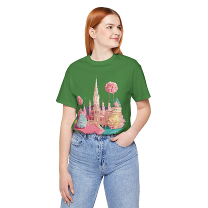 Natural Cotton Tee Shirt - Beautiful Places Collection - Vienna Printify