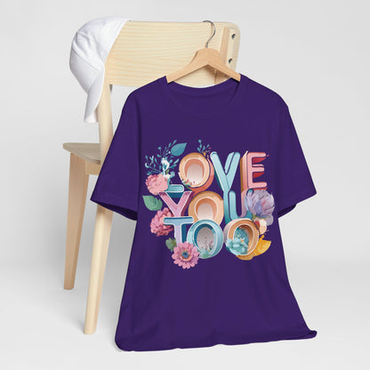 Natural Cotton Tee Shirt - Love Story Collection Printify