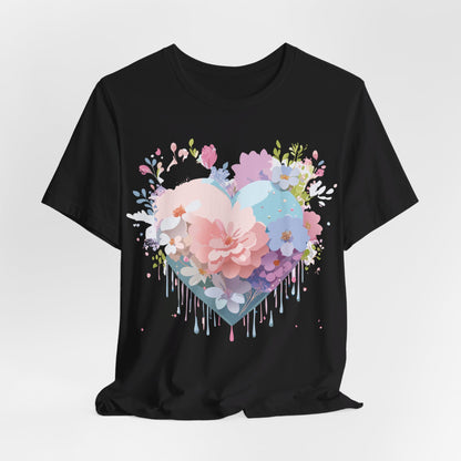 Natural Cotton Tee Shirt - Love Story Collection Printify