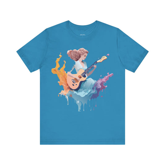 Natural Cotton Tee Shirt - Music Collection