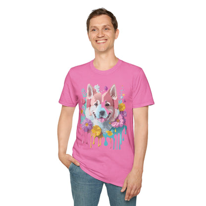 Dog Shirt Unisex Tee Softstyle Cotton Comfort for Animal Lovers