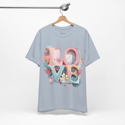 Natural Cotton Tee Shirt - Love story Collection Printify