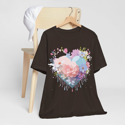 Natural Cotton Tee Shirt - Love Story Collection Printify