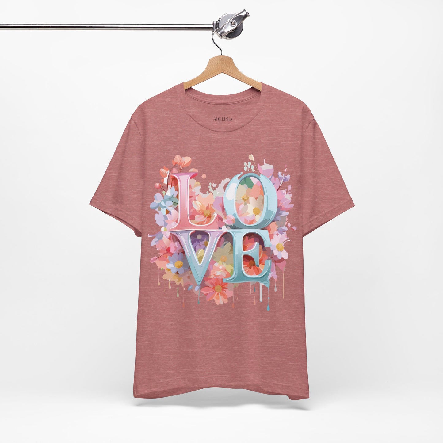 T-shirt en coton naturel - Collection Love story