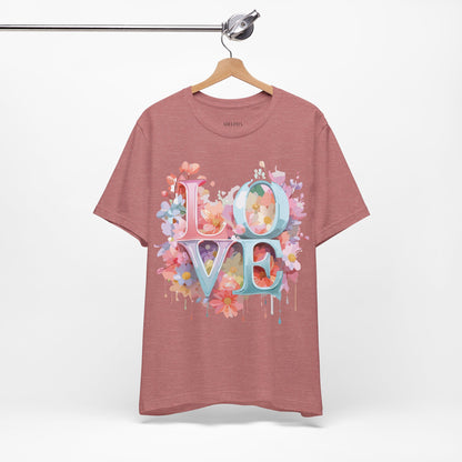 Natural Cotton Tee Shirt - Love story Collection Printify