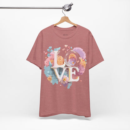 Natural Cotton Tee Shirt - Love story Collection Printify