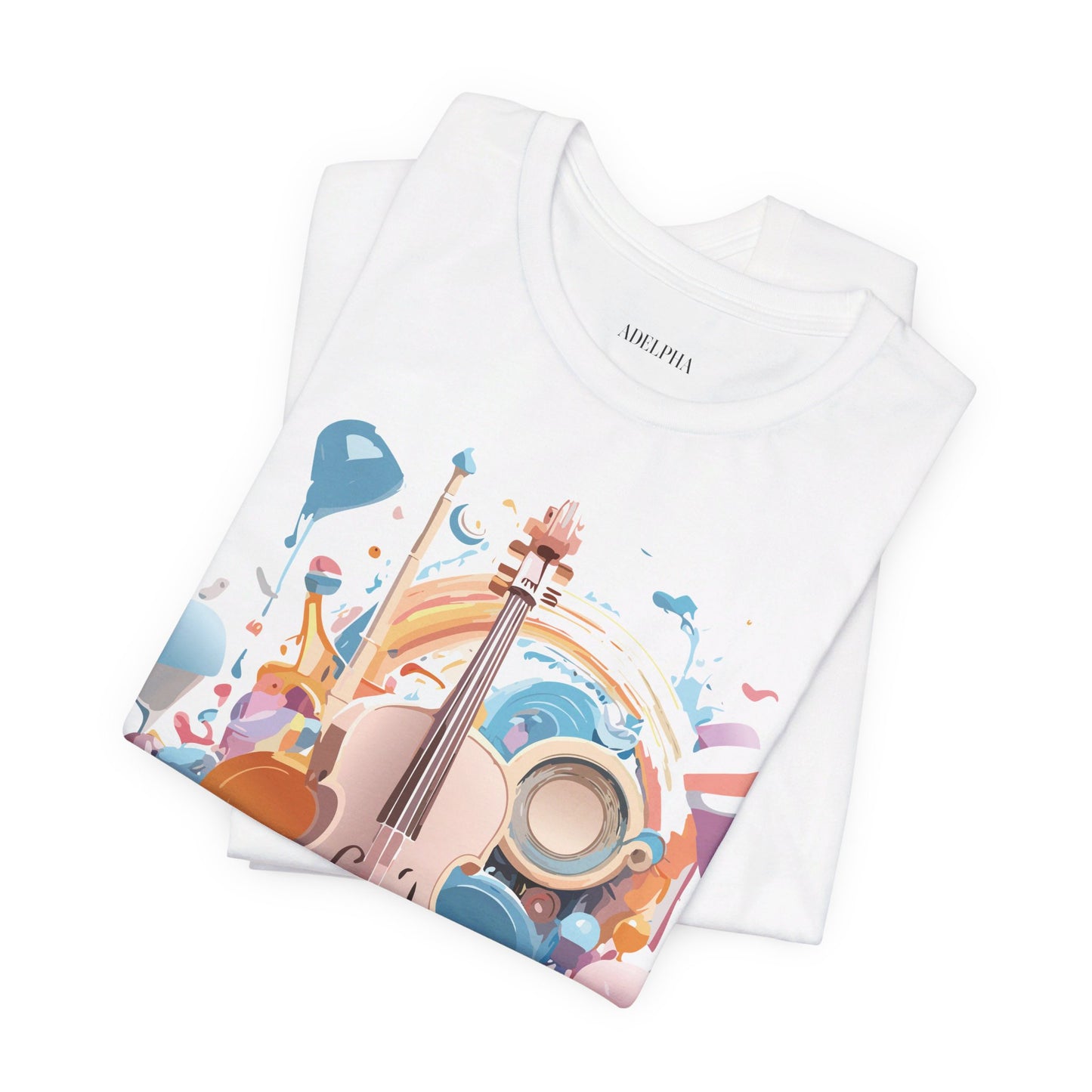 Natural Cotton Tee Shirt - Music collection