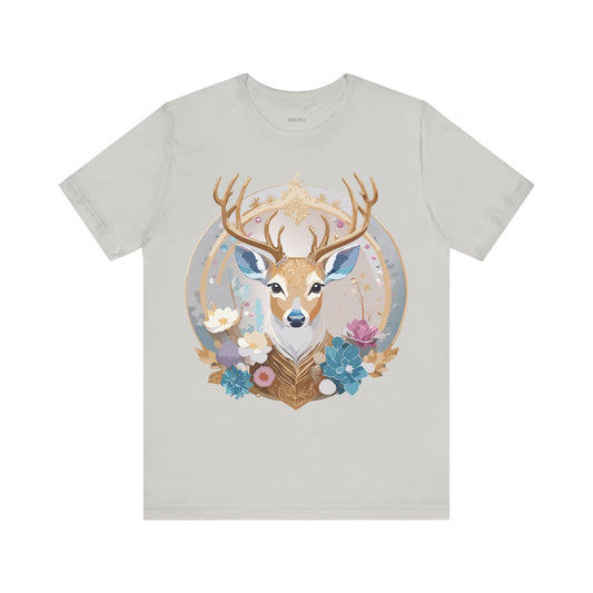 T-shirt en coton naturel - Collection Médaillon