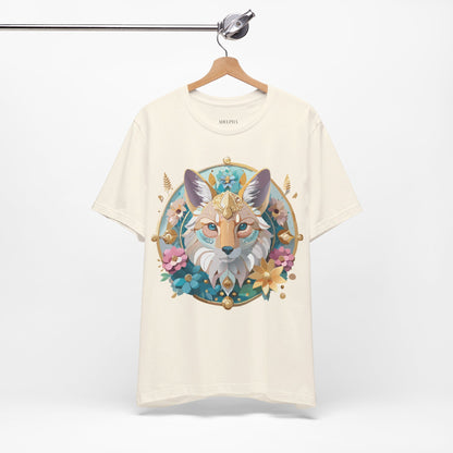 Natural Cotton Tee Shirt - Medallion Collection Printify