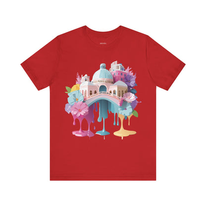 Natural Cotton Tee Shirt - Beautiful Places Collection - Venice Printify