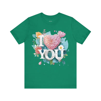 Natural Cotton Tee Shirt - Love Story Collection Printify