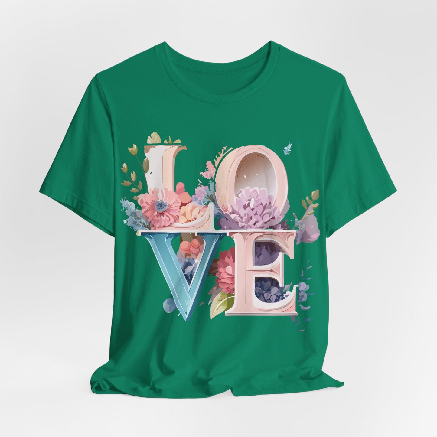 T-Shirt aus natürlicher Baumwolle – Love Story Collection