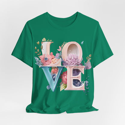 Natural Cotton Tee Shirt - Love Story Collection Printify