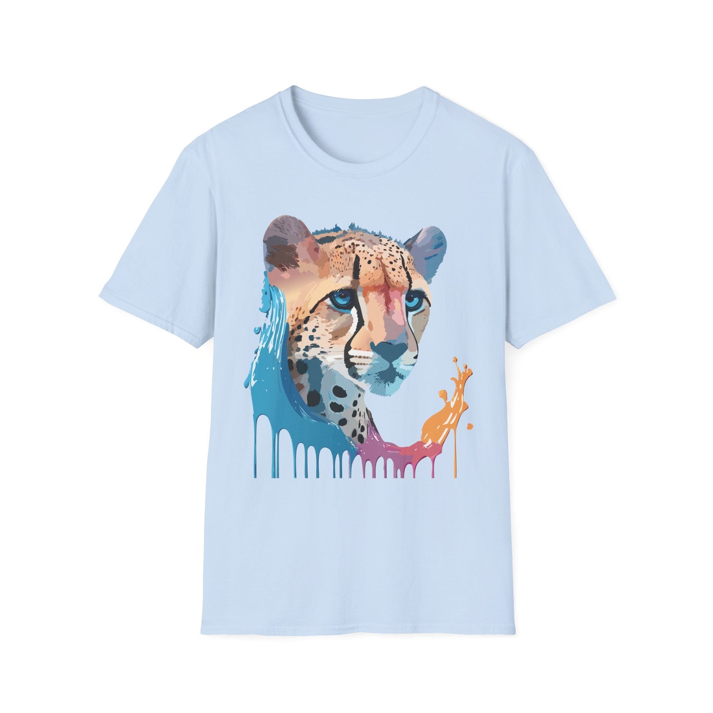 Cheetah Shirt, Shirt with Cheetah, Cheetah Tee, Shirt with Animals