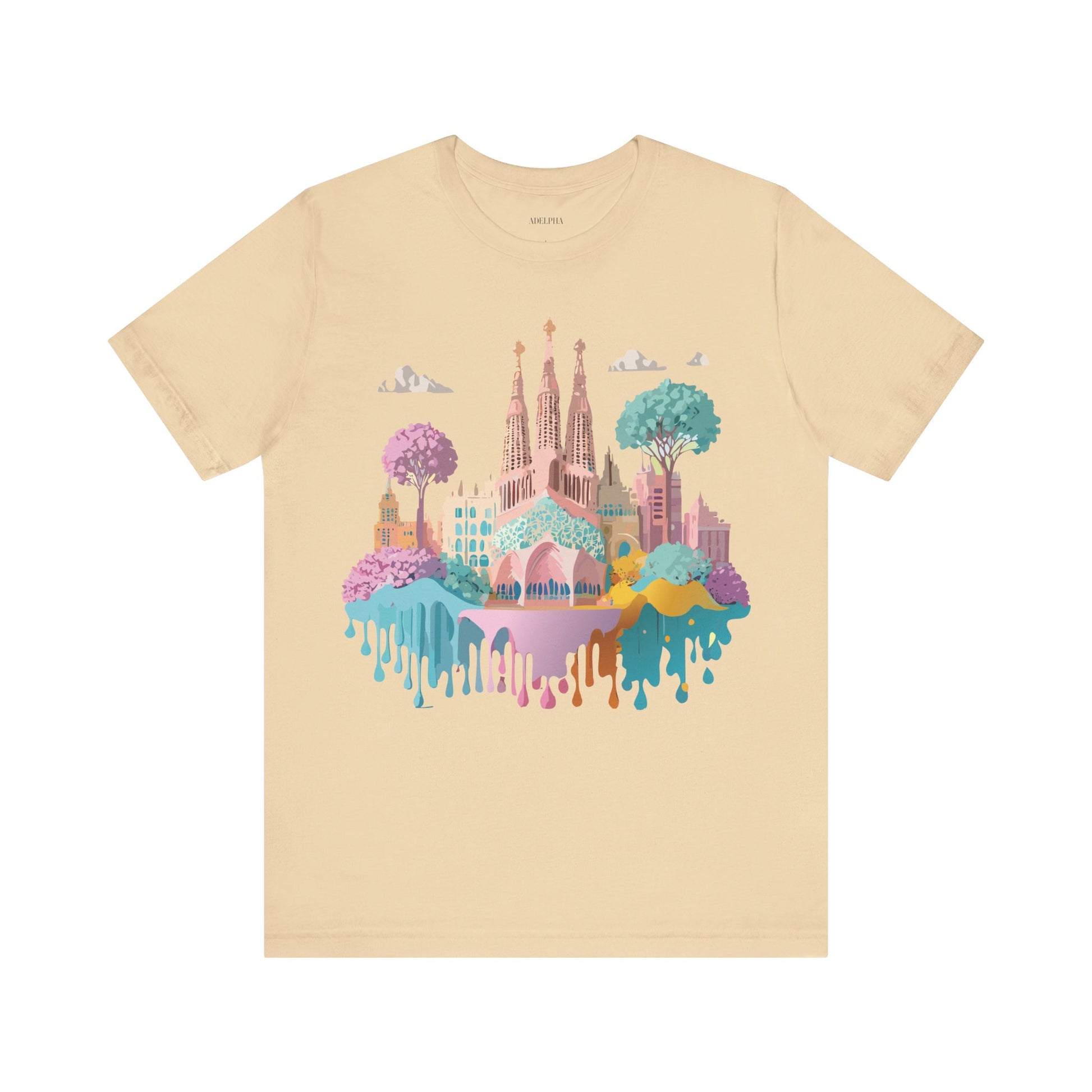 Tourist Shirt, Shirt with Barcelona - ADELPHA