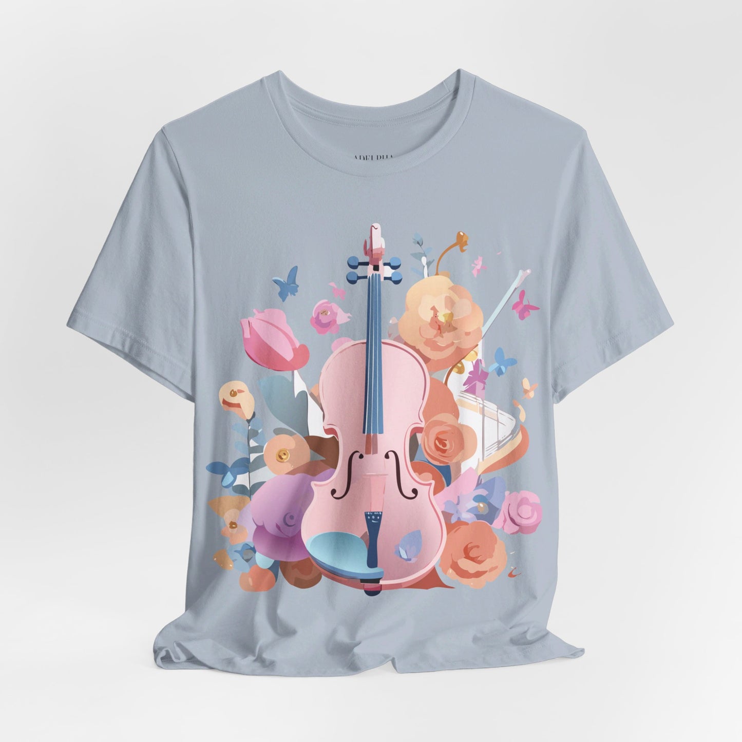 Natural Cotton Tee Shirt - Music collection