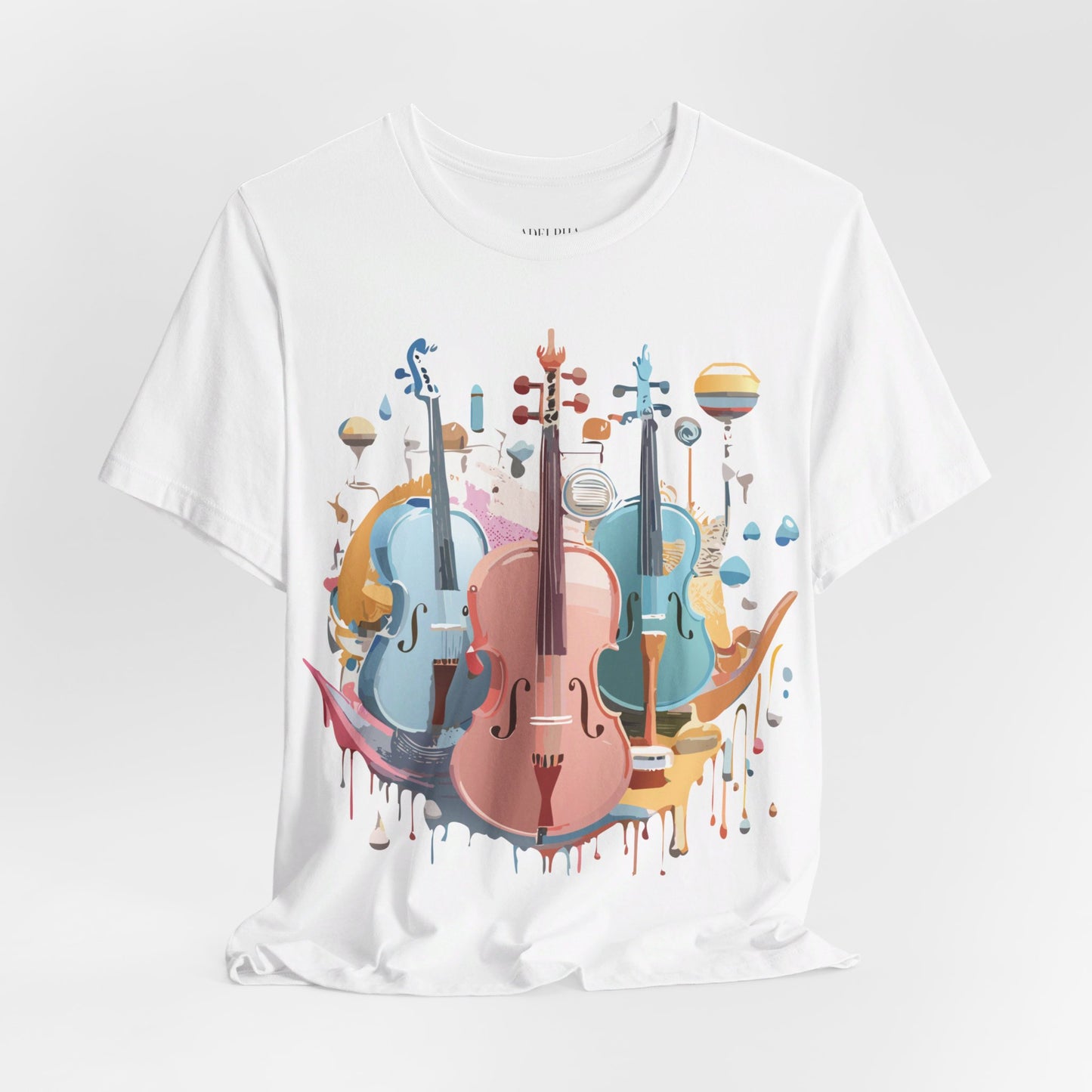 T-shirt en coton naturel - Collection Musique