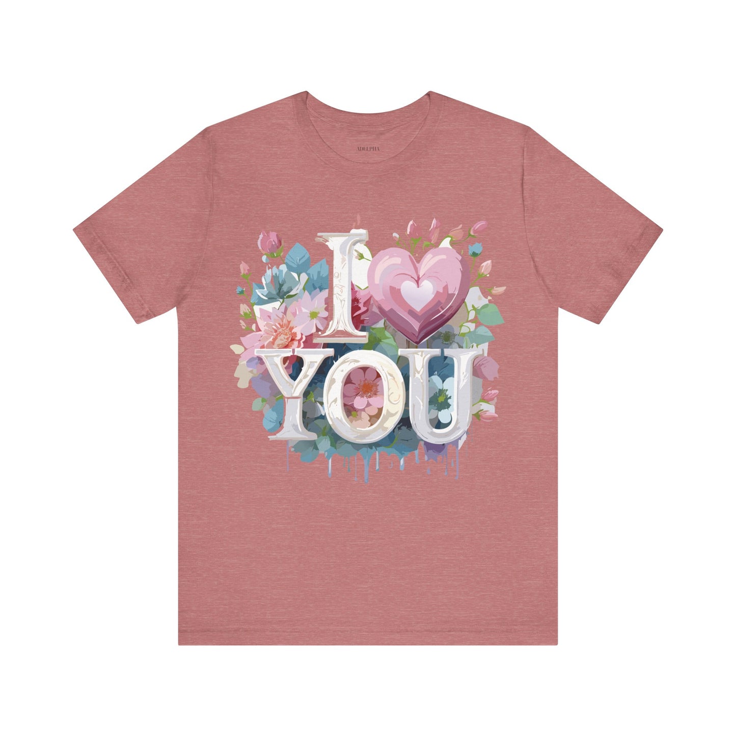 Natural Cotton Tee Shirt - Love story Collection