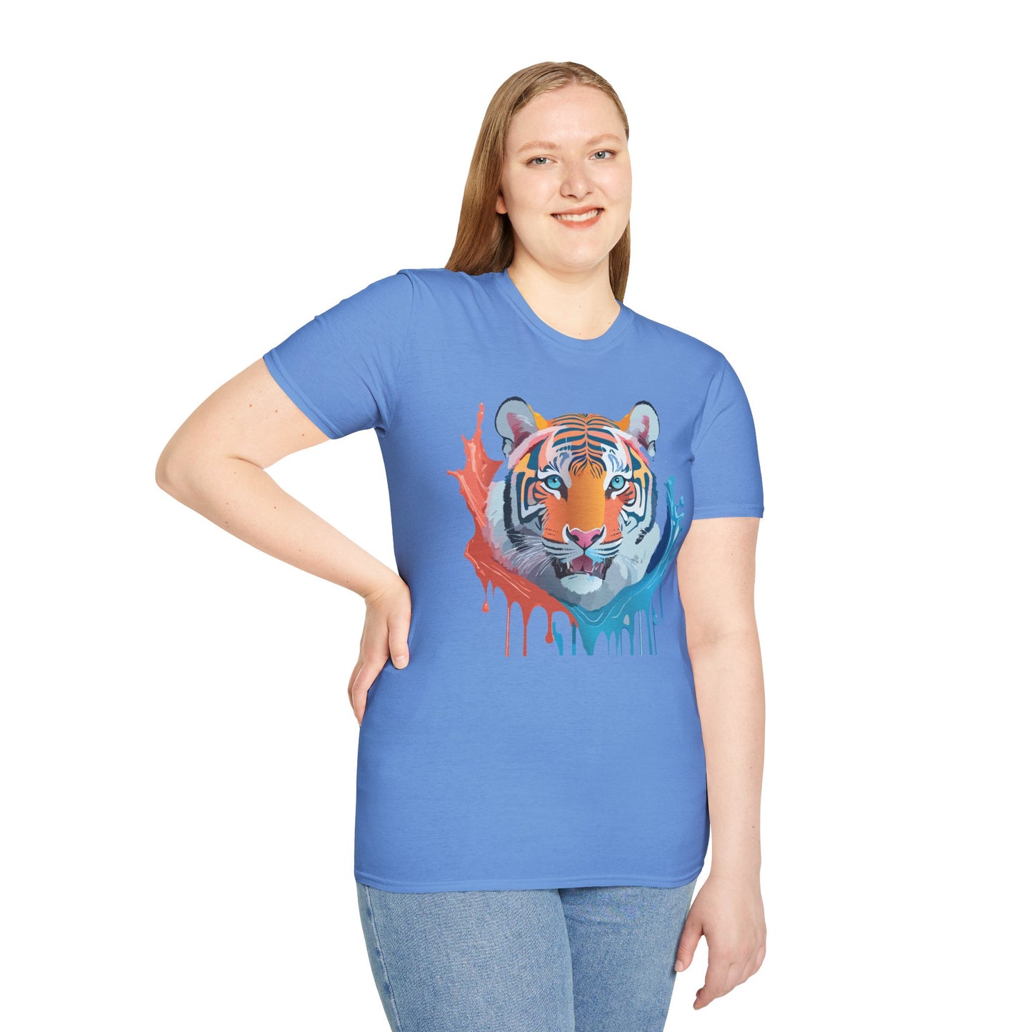 Tiger Shirt, Shirt with Tiger, Animal Tee, Shirt with Animals