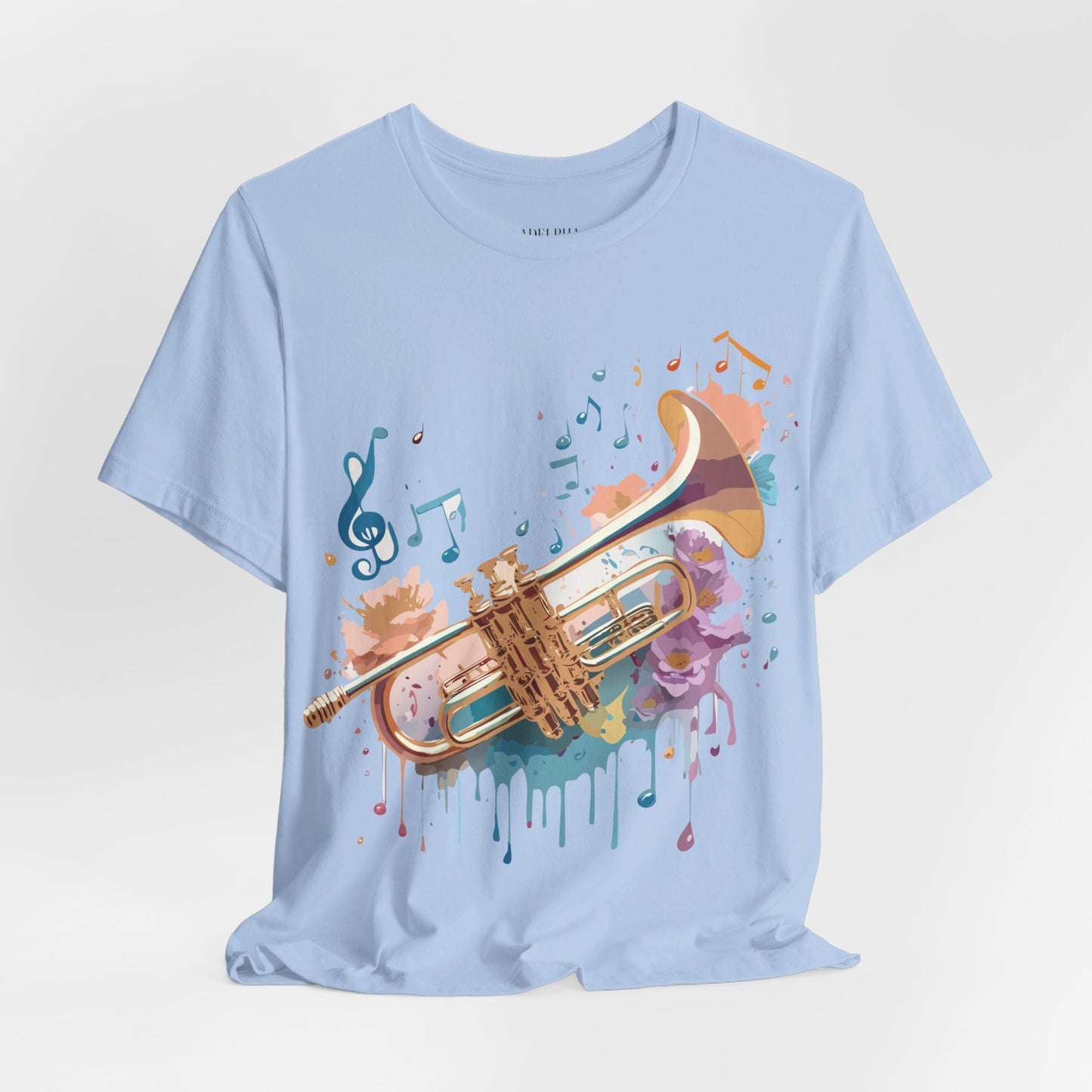 Natural Cotton Tee Shirt - Music collection