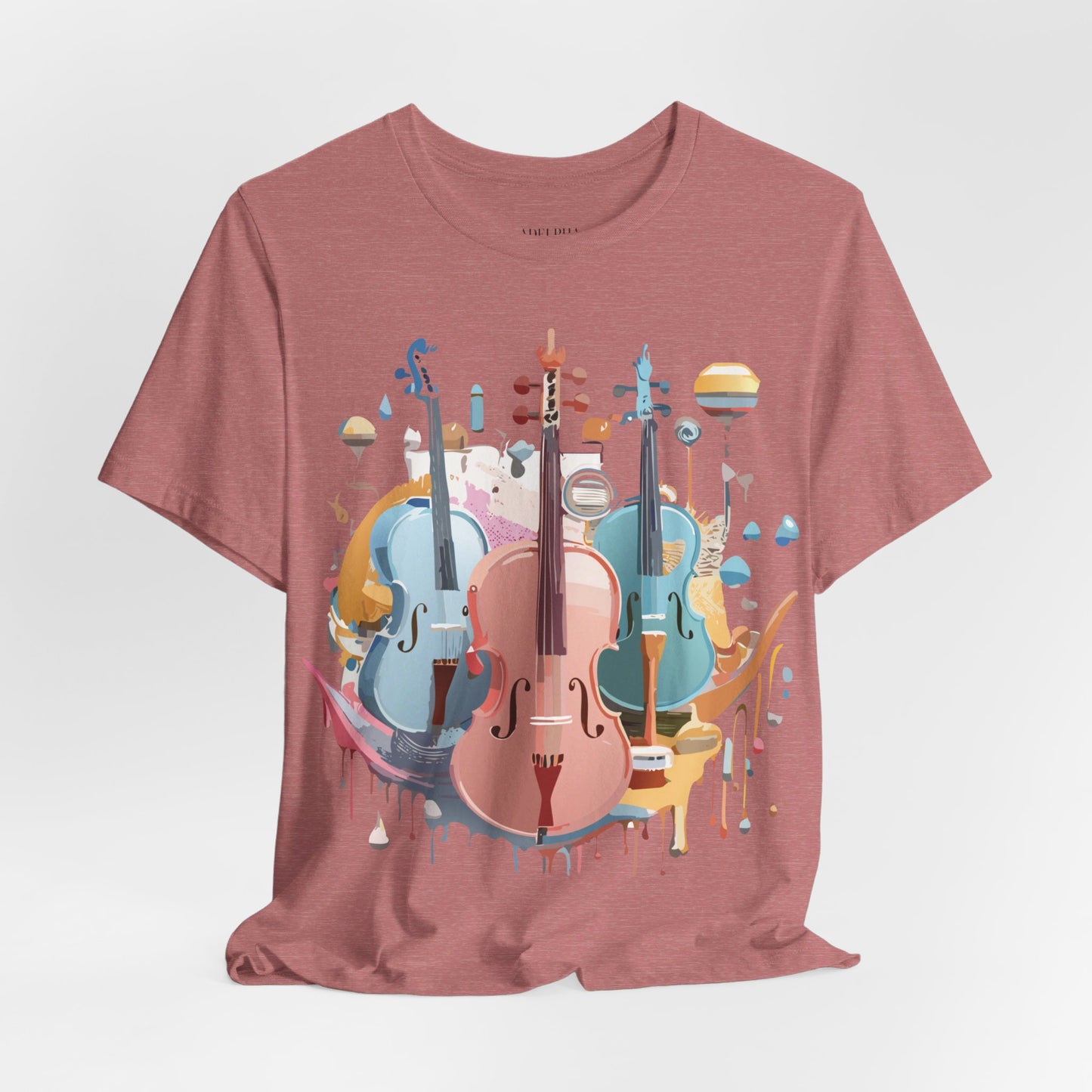 T-shirt en coton naturel - Collection Musique