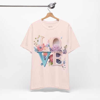 Natural Cotton Tee Shirt - Love story Collection Printify