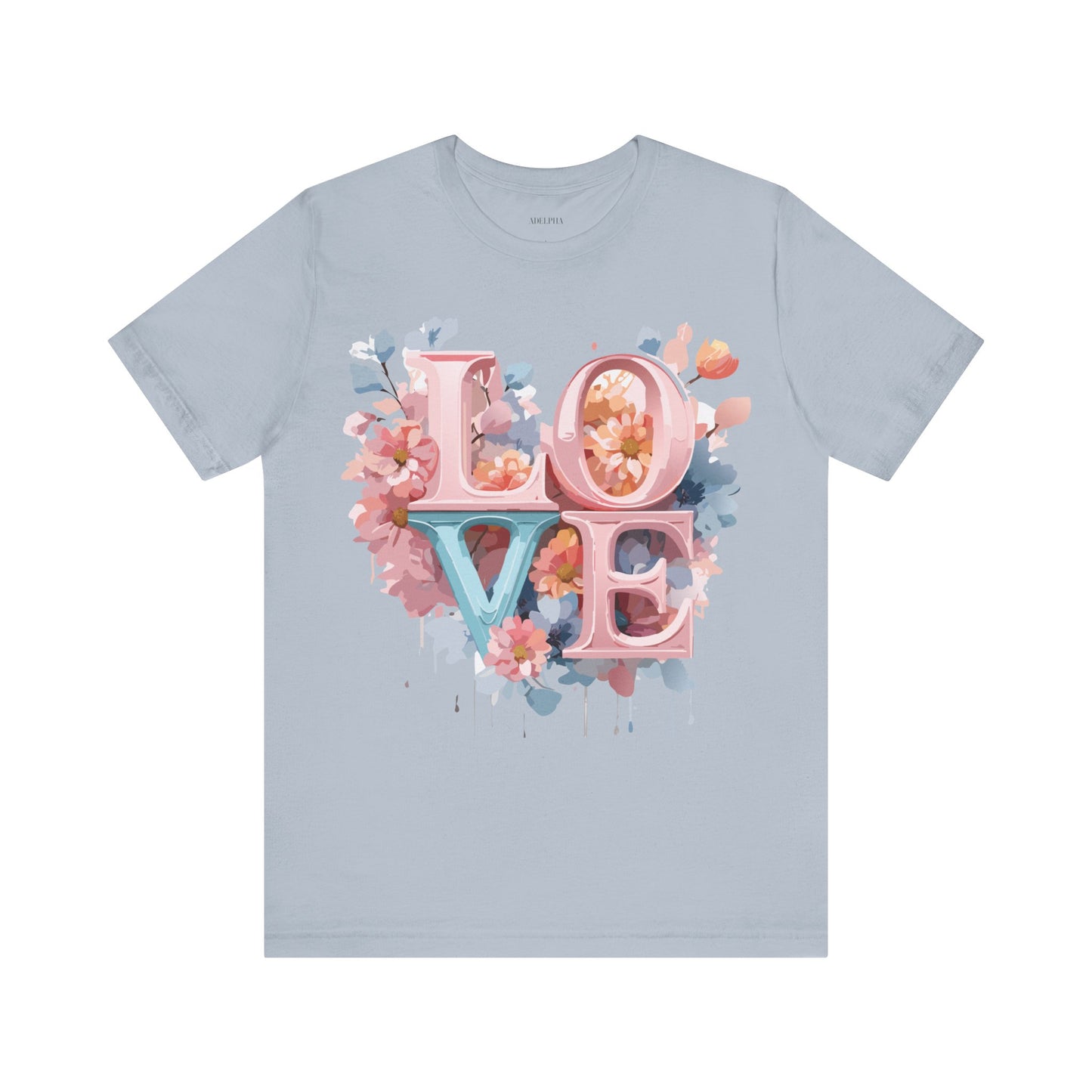 T-Shirt aus natürlicher Baumwolle – Love Story-Kollektion