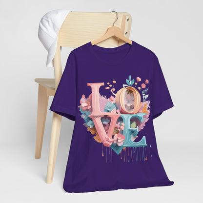 Natural Cotton Tee Shirt - Love Story Collection Printify