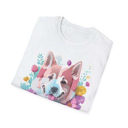 Dog Shirt Unisex Tee Softstyle Cotton Comfort for Animal Lovers