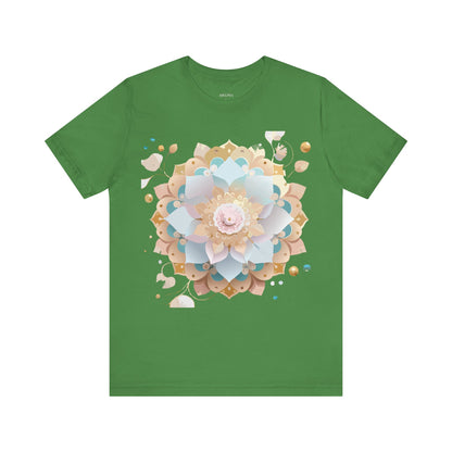 Natural Cotton Tee Shirt - Medallion Collection Printify