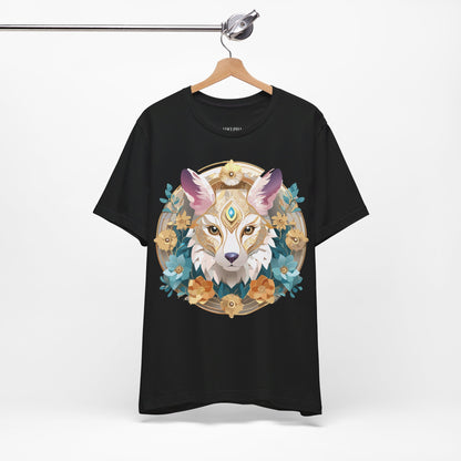 Natural Cotton Tee Shirt - Medallion Collection Printify