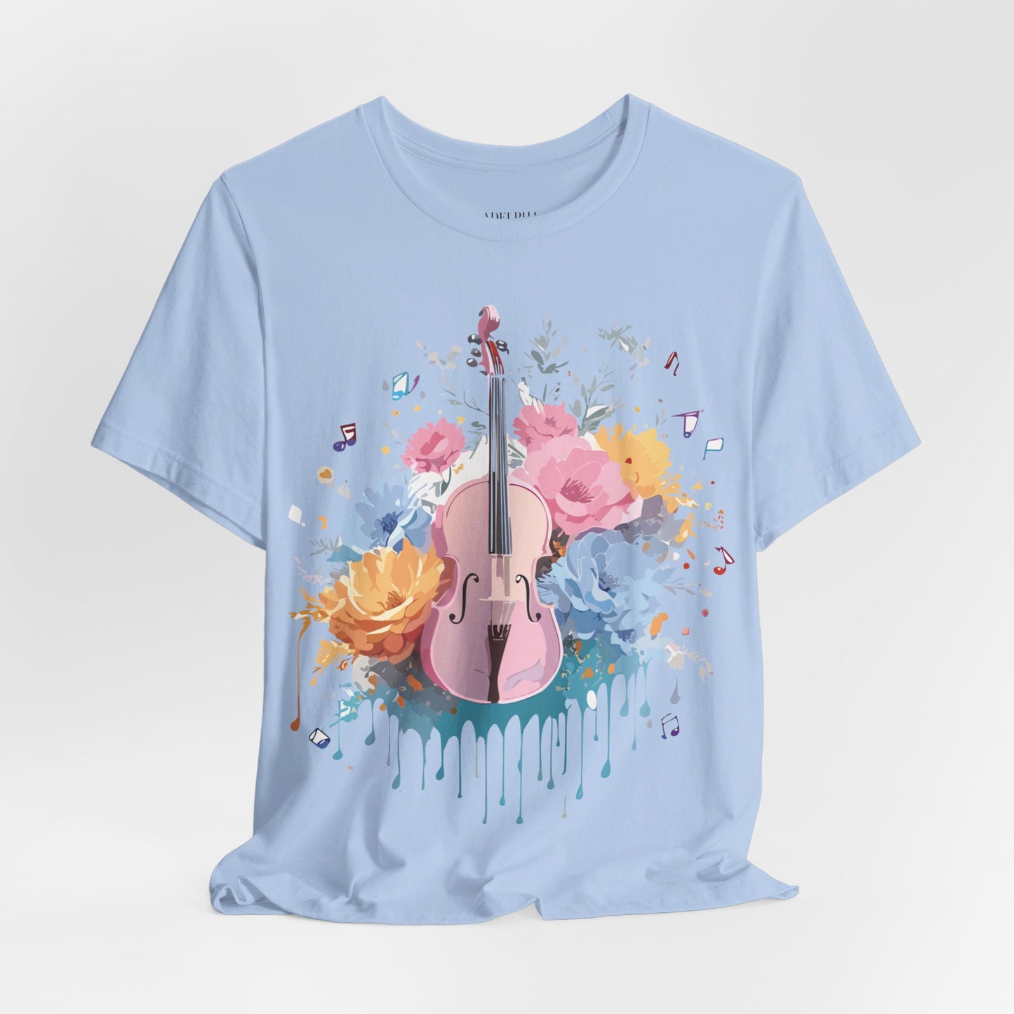 Natural Cotton Tee Shirt - Music collection