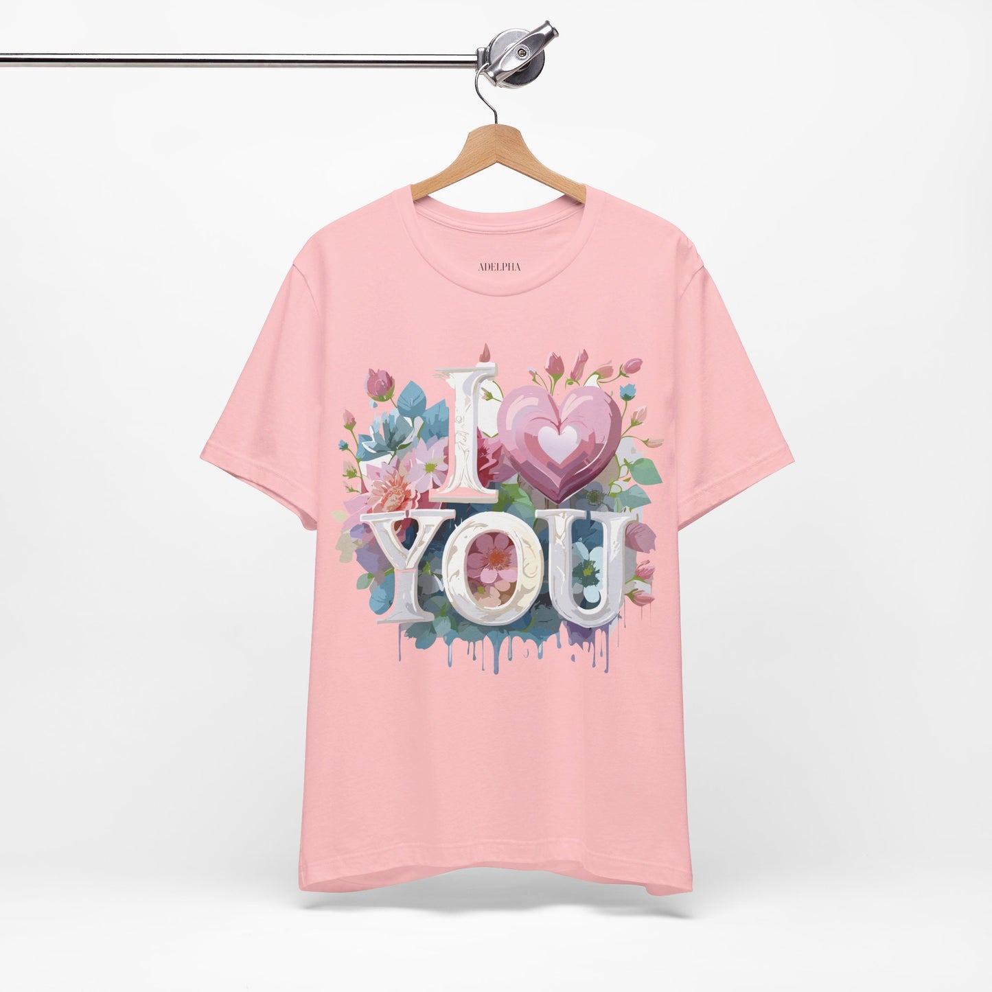 Natural Cotton Tee Shirt - Love story Collection