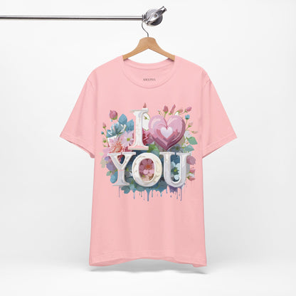 Natural Cotton Tee Shirt - Love story Collection Printify