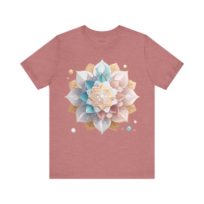 Natural Cotton Tee Shirt - Medallion Collection Printify
