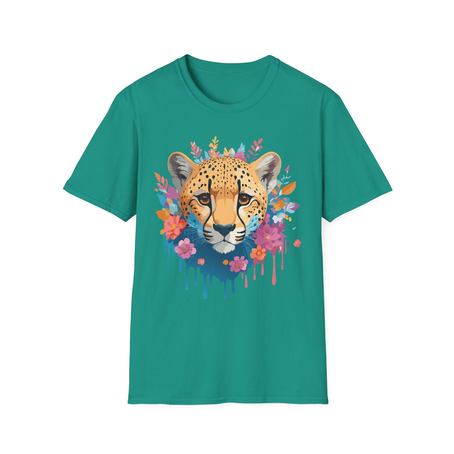 Cheetah Shirt, Shirt with Cheetah, Cheetah Tee, Shirt with Animals