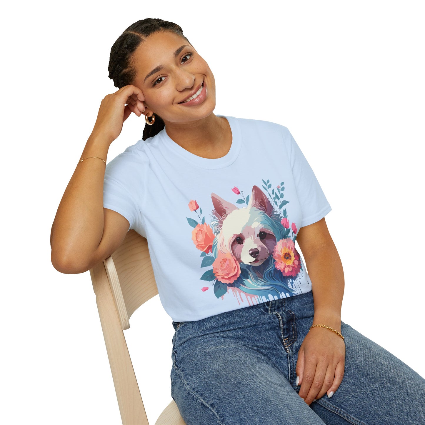 Dog Shirt, Shirt with Dog, Animal Tee, Shirt with Animals