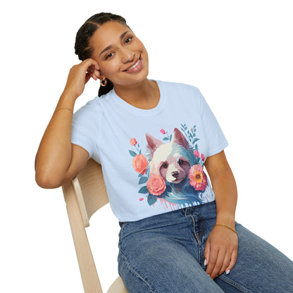 Dog Shirt Unisex Softstyle Cotton Tee Gildan 64000 With Animal Designs